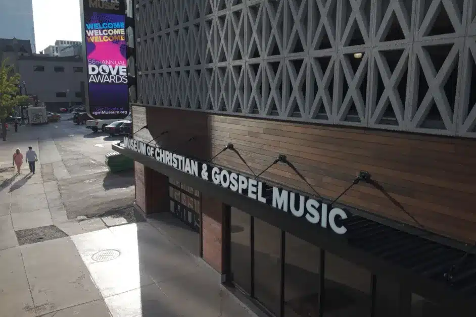 Museum of Christian and Gospel Music COURTESY OF THE MUSEUM OF CHRISTIAN AND GOSPEL MUSIC