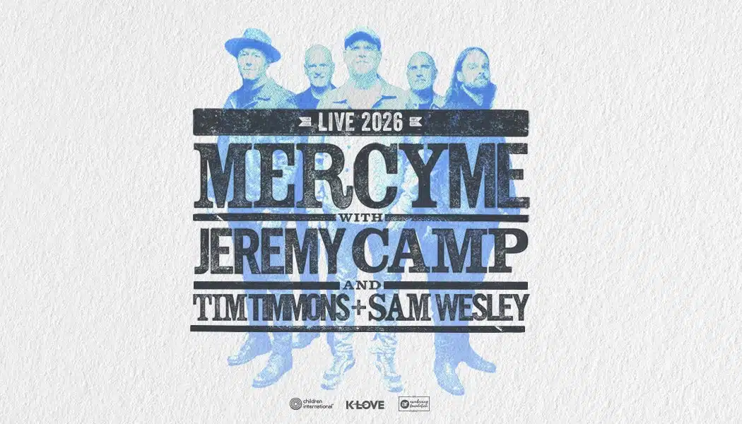 MercyMe with Jeremy Camp, Tim Timmons & Sam Wesley promotional artwork